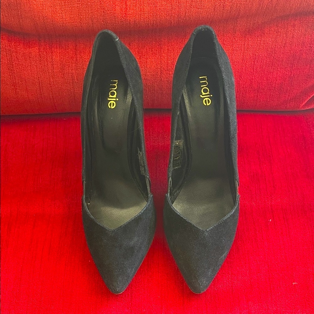 Maje Elegant Black Women's Heels